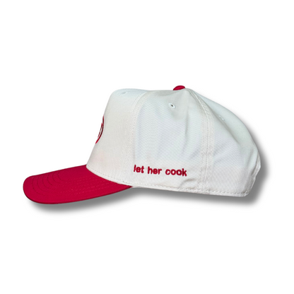 Let Her Cook Hat - True Red